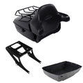 Backrest Pad Mount Rack for Harley Fat Boy (2008–2017)