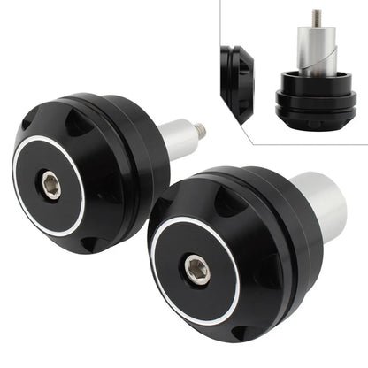Set of 2 Black Front Axle Caps Nut Covers for BMW RnineT (2017–2022)