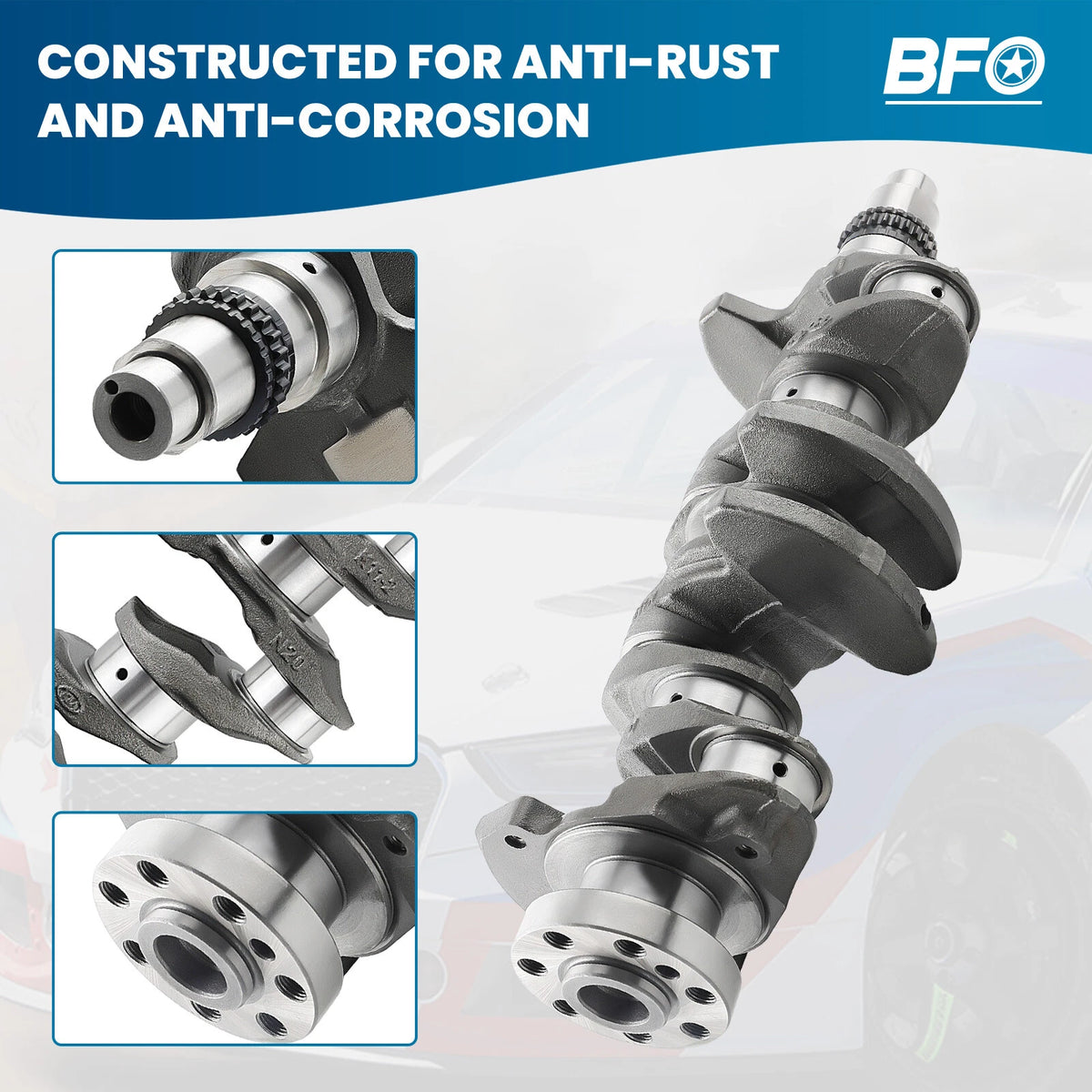 Engine Crankshaft for Hyundai Elantra 2.0L (2017–2020) 23110-2E510 23110-2E501