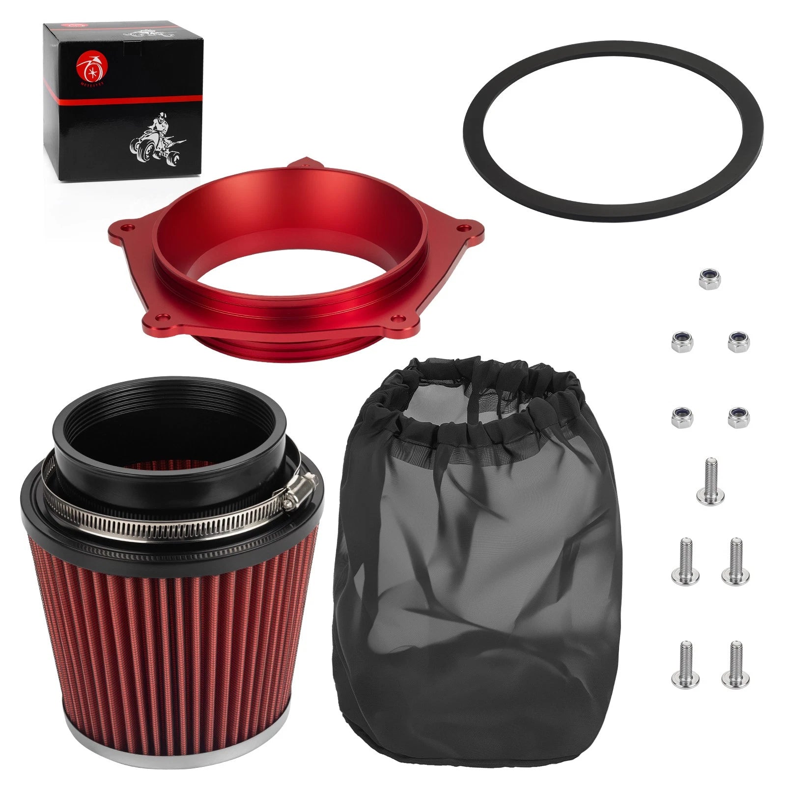 Air Filter Intake Cleaner Kit for Yamaha YFZ450R 2009–2024 5TG-14451-00-00