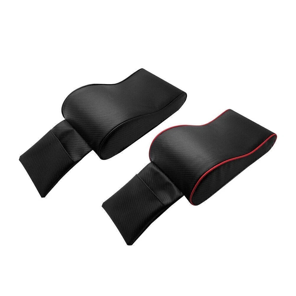 Set of 2 Multi Color PU Memory Foam Console Armrest Cushion Pads for Car SUV