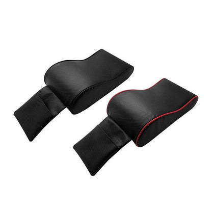 Set of 2 Multi Color PU Memory Foam Console Armrest Cushion Pads for Car SUV