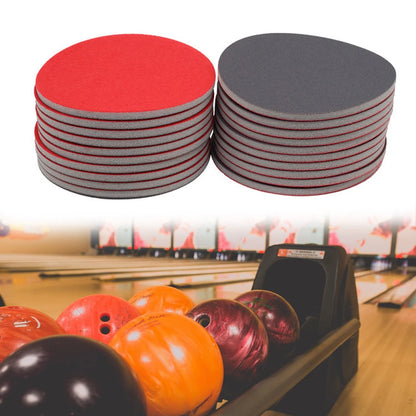 12 pcs 5 Inch Sanding Pads for Bowling Ball Maintenance (Grits 400-3000)