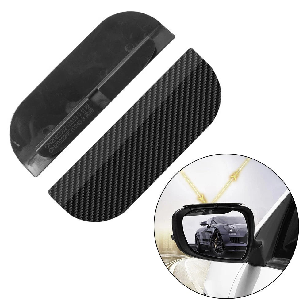 2X Outside Rearview Mirror Rain Eyebrow Cover for