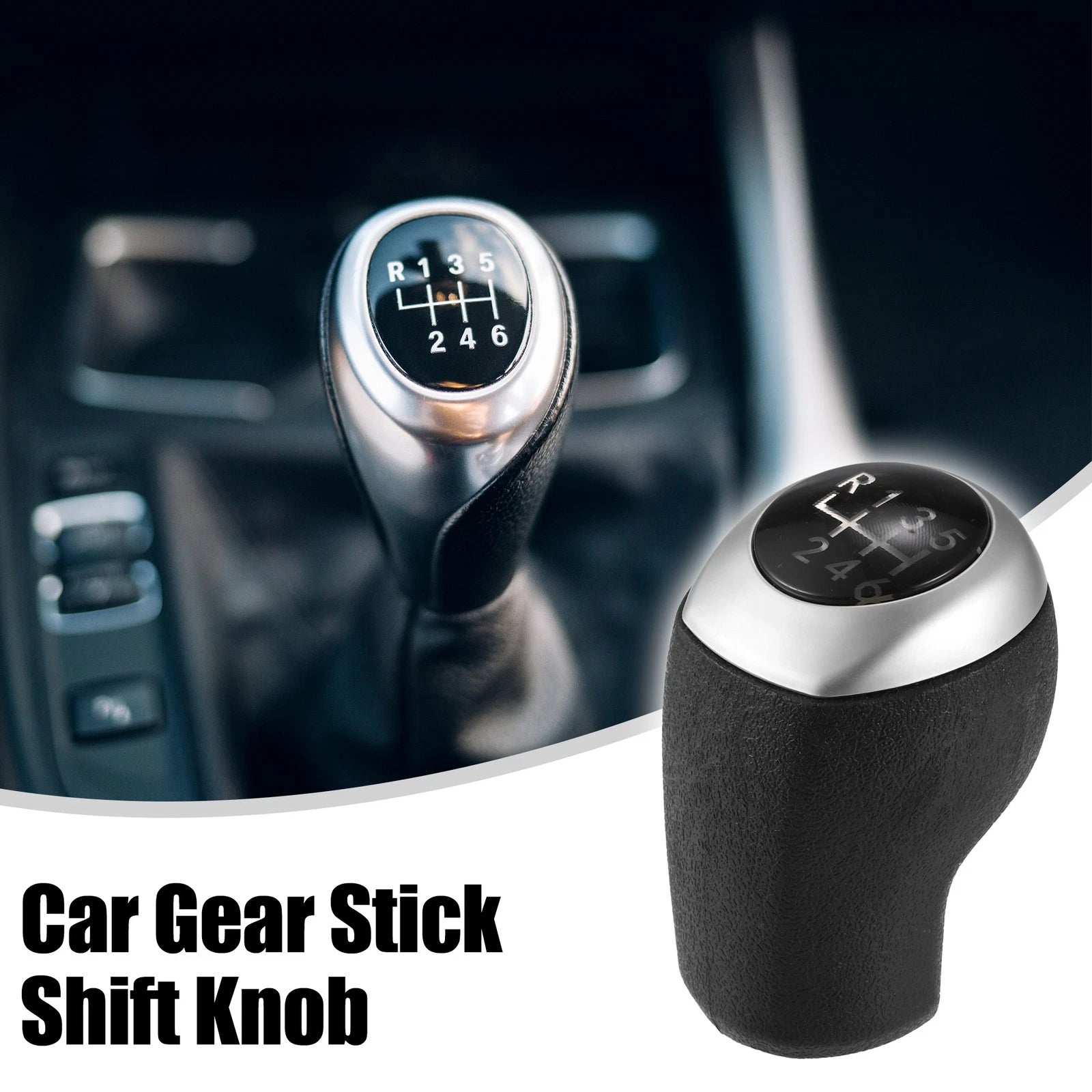 Manual Gear Shift Knob 6 Speed Replacement for Hyundai Elantra Accent (2011–2020)