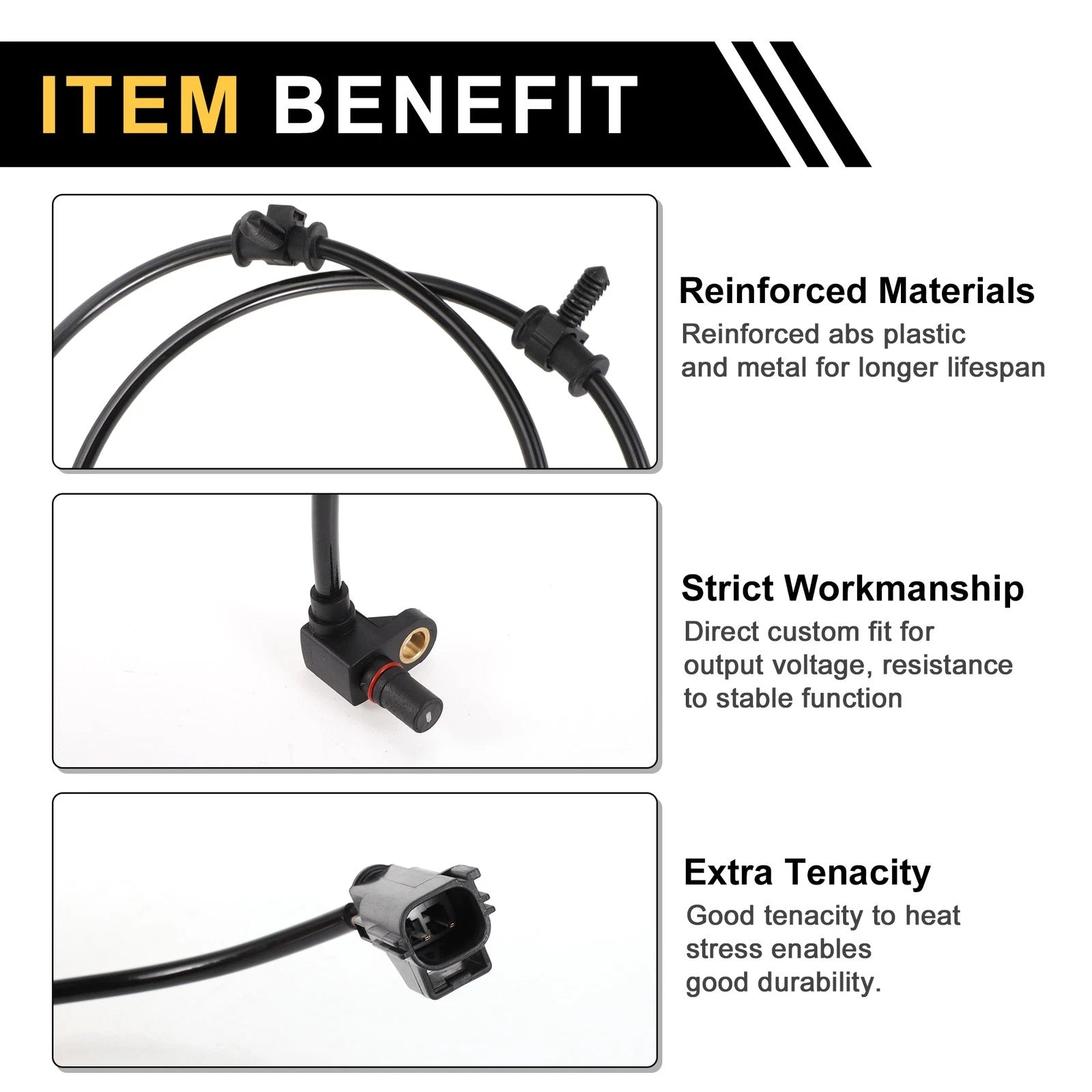 ABS Wheel Speed Sensor No. 5093834AA for Dodge Ram 3500 (2003–2005)
