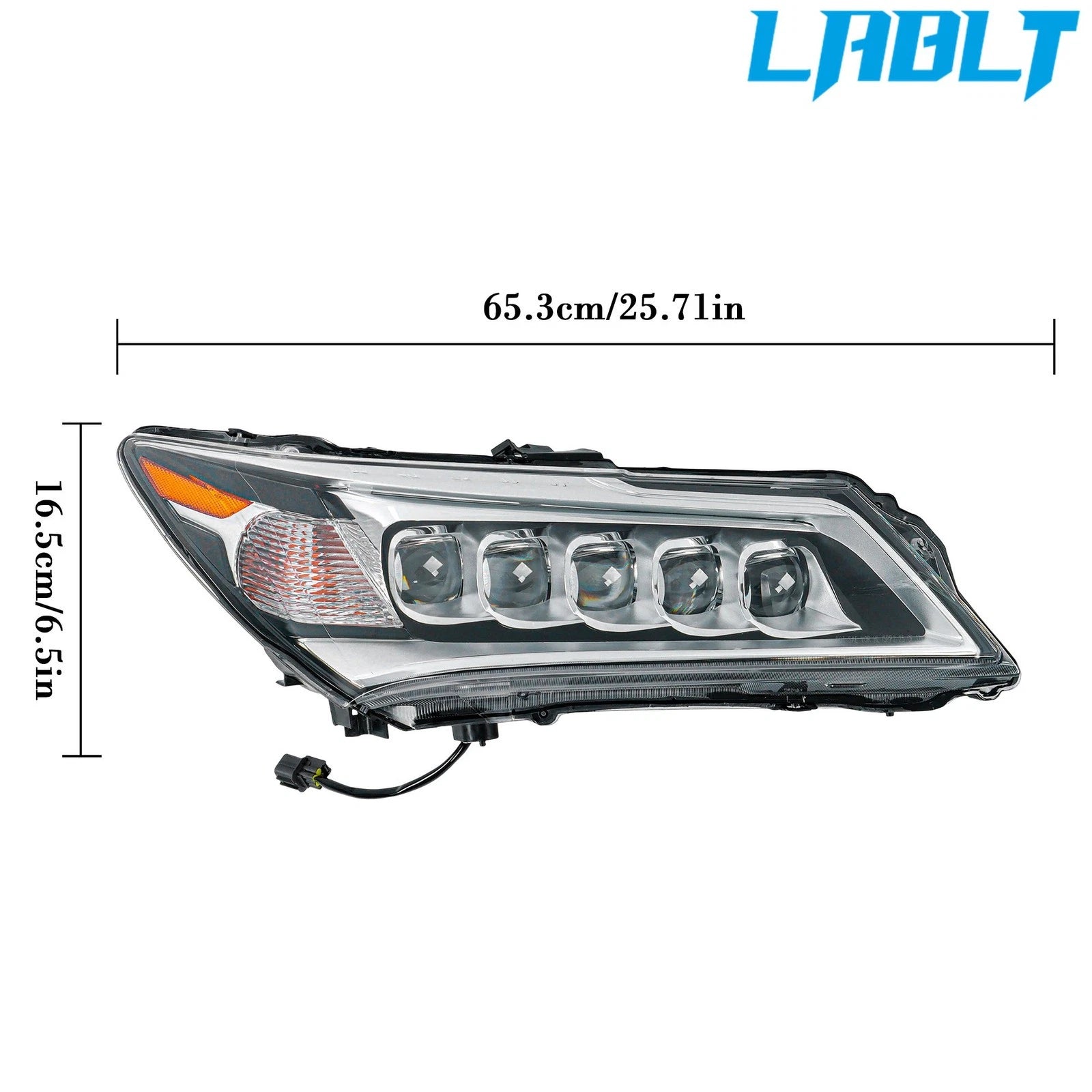 Right Side Headlight Assembly LED for Acura MDX (2014–2016)
