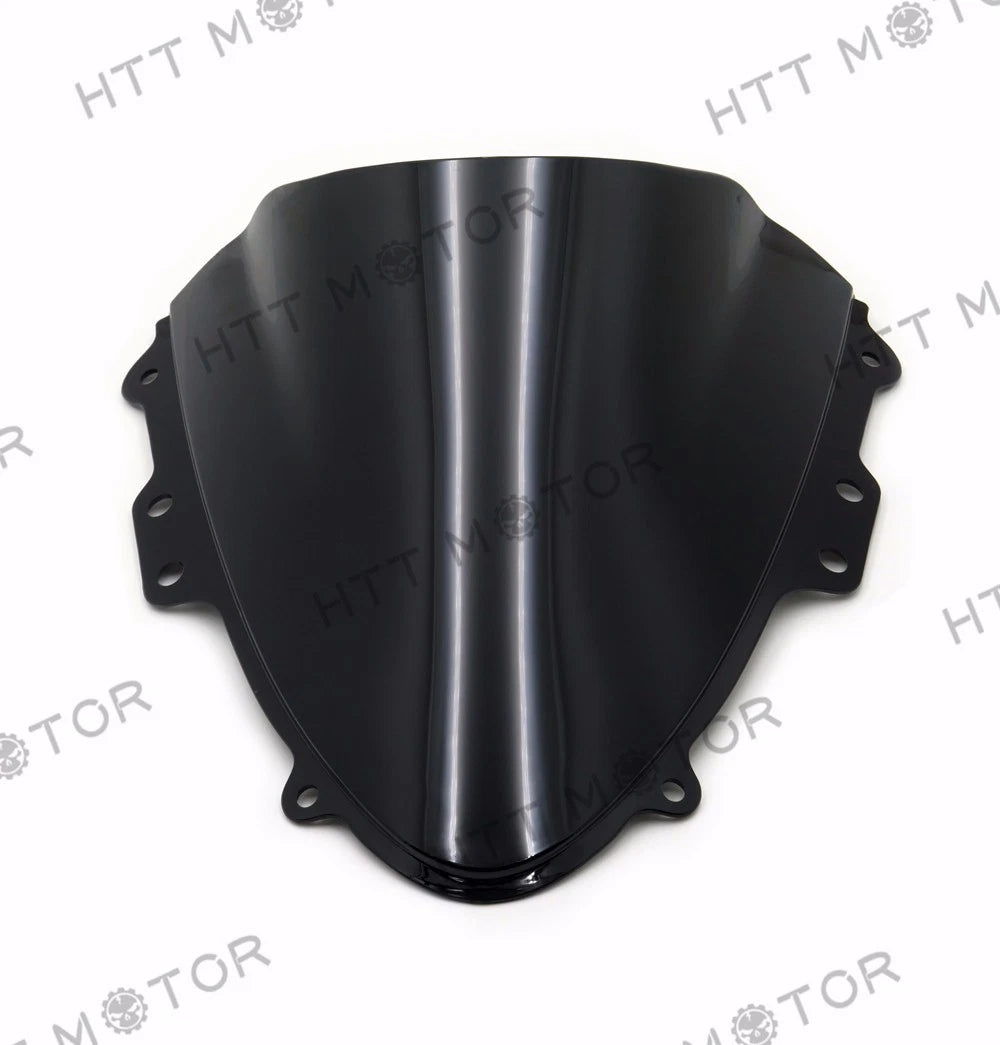 Double Bubble Windshield for Suzuki GSXR600/750 (2004–2005) Black