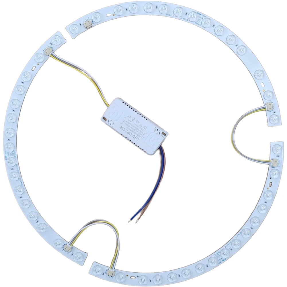 Curved LED Strip Light for Fan (38cm) - Energy Saving, Magnetic Attachment