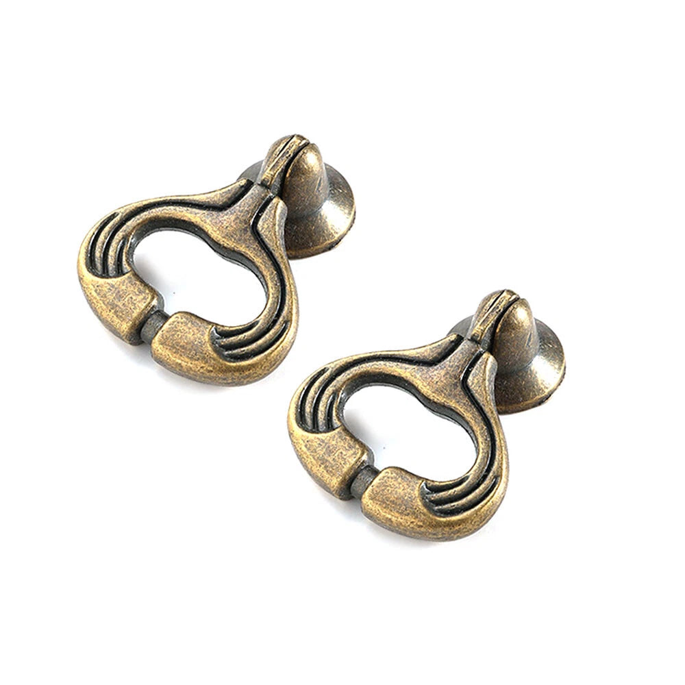 Set of 10 Vintage Drawer Knobs for Cabinet Door Pulls
