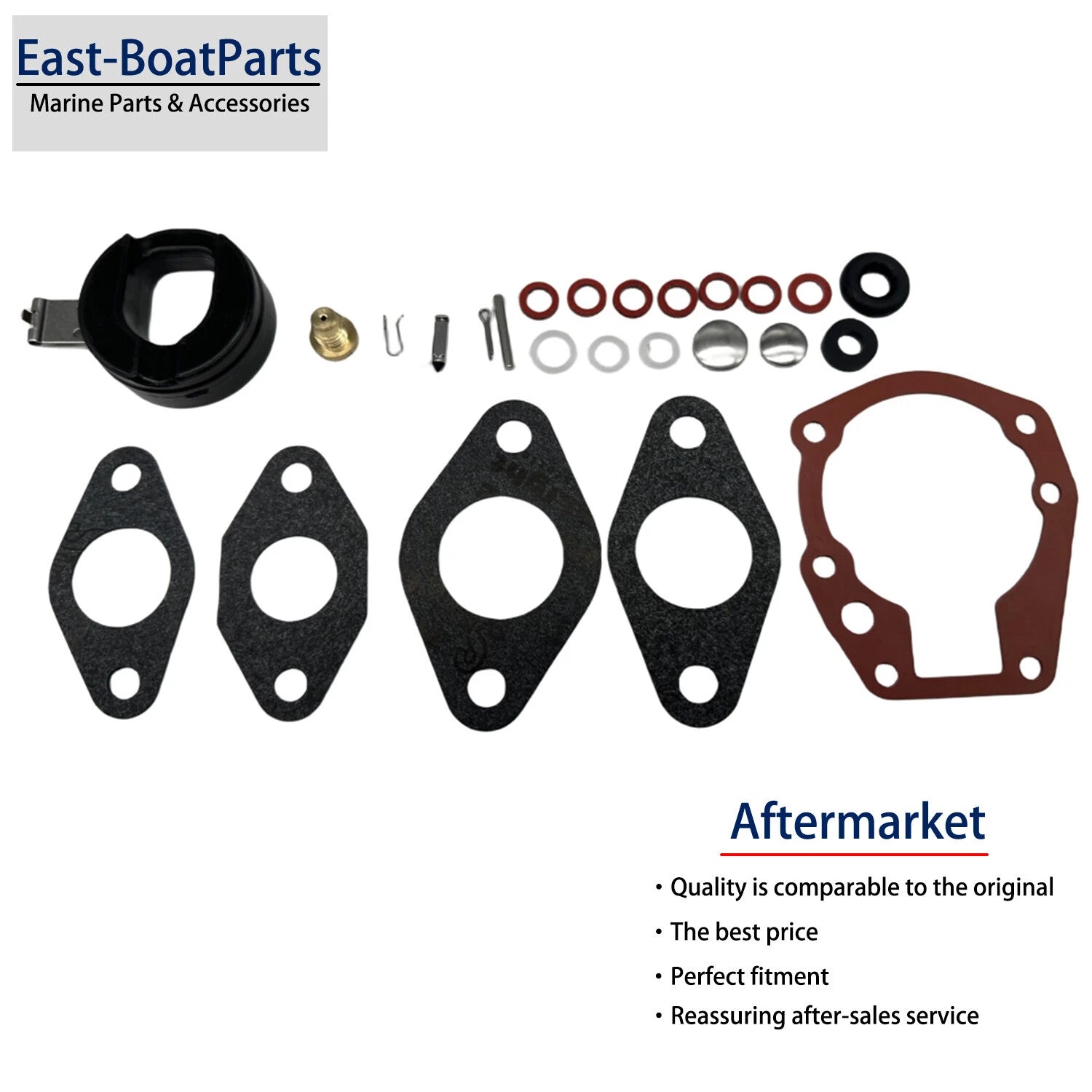 Carburetor Repair Kit for Johnson/Evinrude 2-10 HP Outboard 439071 0439071