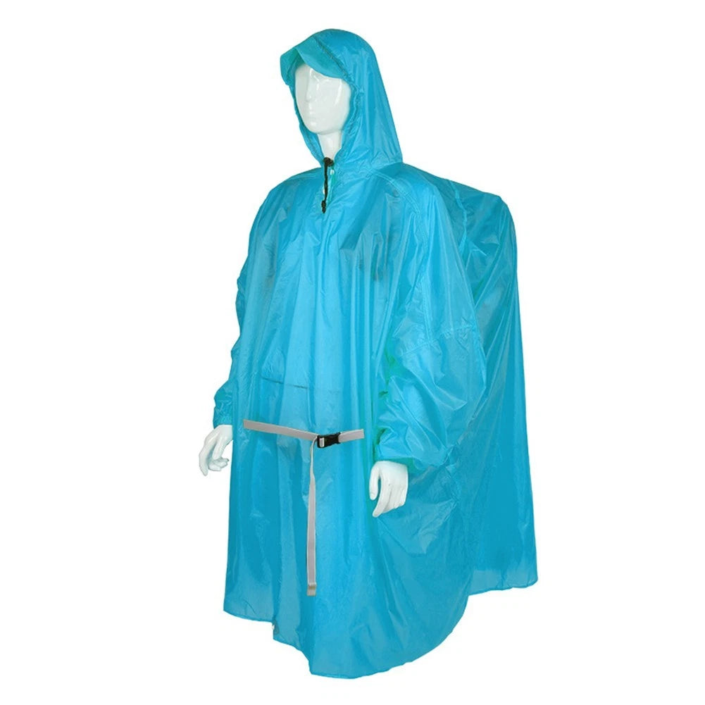 Fishing Ultralight Rain Poncho for Universal Fit (Waterproof)