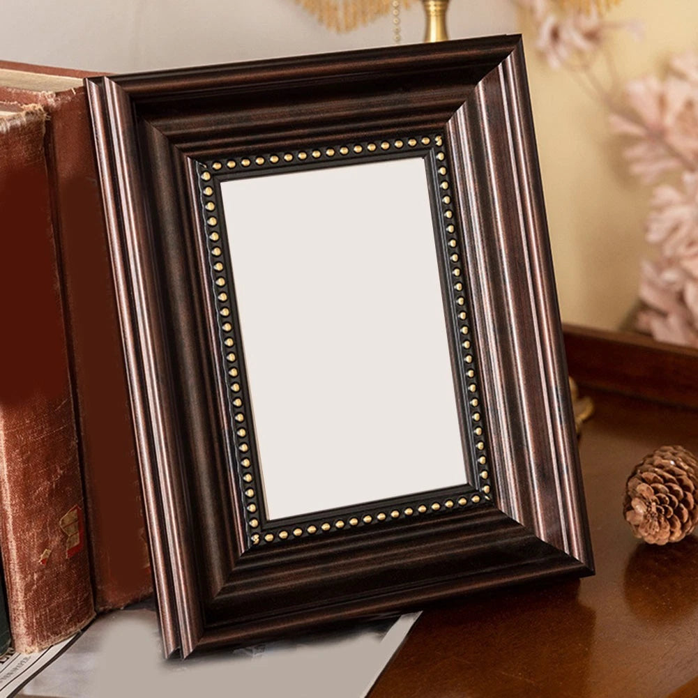 10 Inch Black Vintage Photo Frame for Artistic Display
