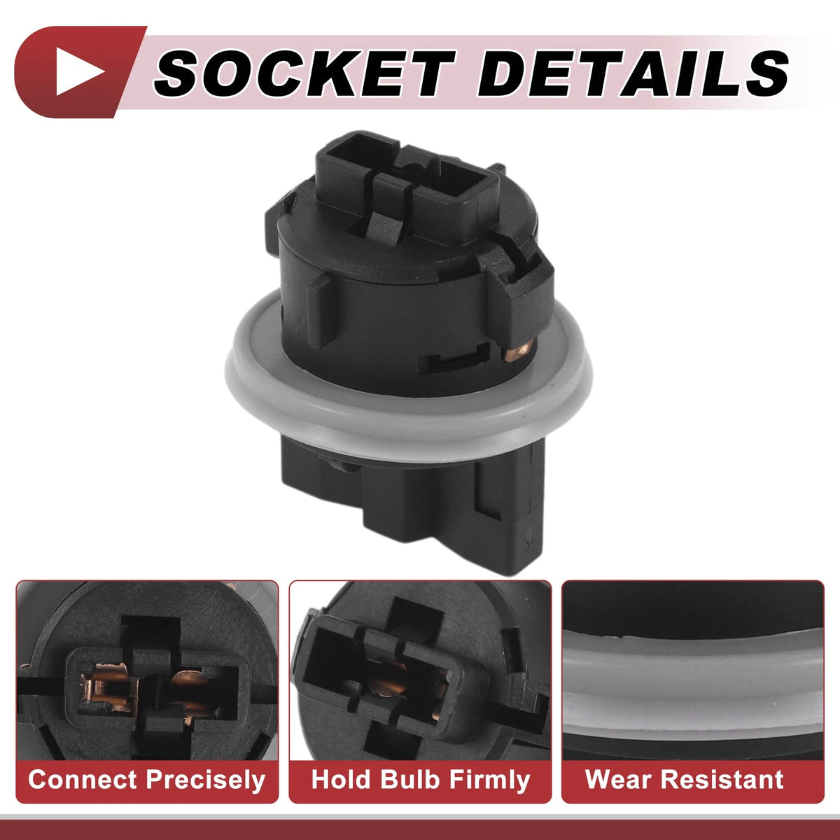 DRL Day Running Light Bulb Socket for Vauxhall Astra (2010–2016) No.13377773