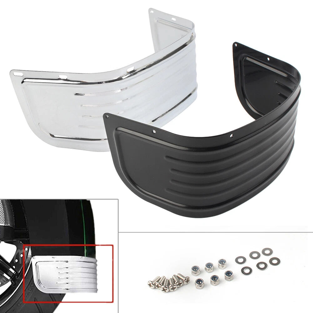 Front Fender Skirt for Harley Touring & Tri Glide (2014–Present) Silver