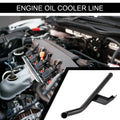 Engine Oil Cooler Line for Subaru Forester (2003–2005) Metal Black