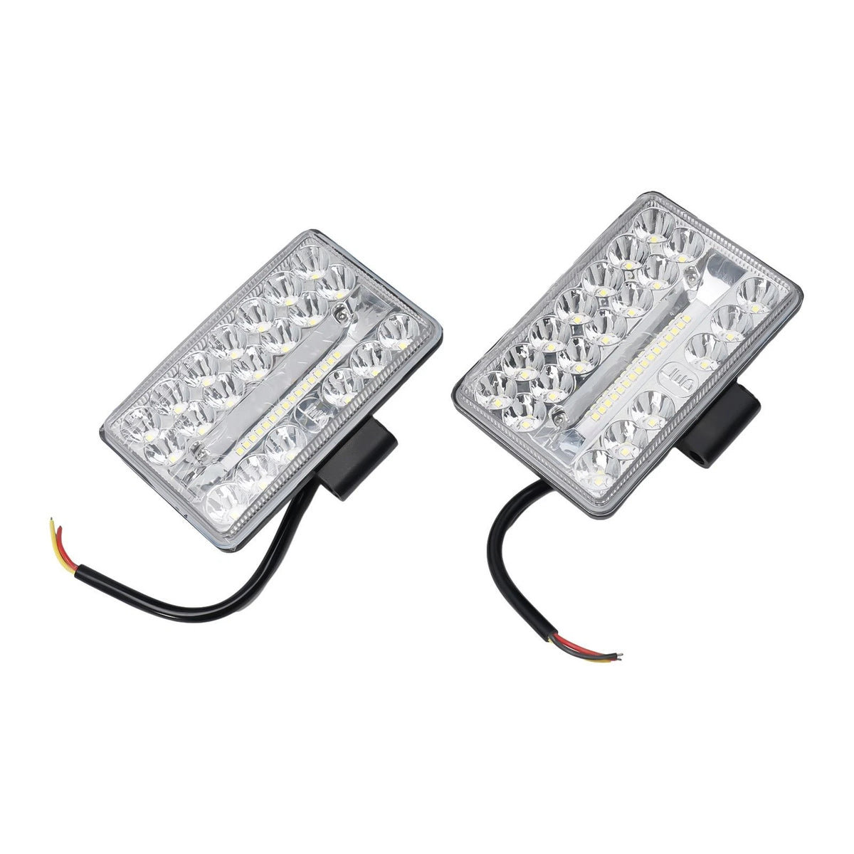 2X Shock-proof LED Lights for Car (3x5" Inch, 60W)