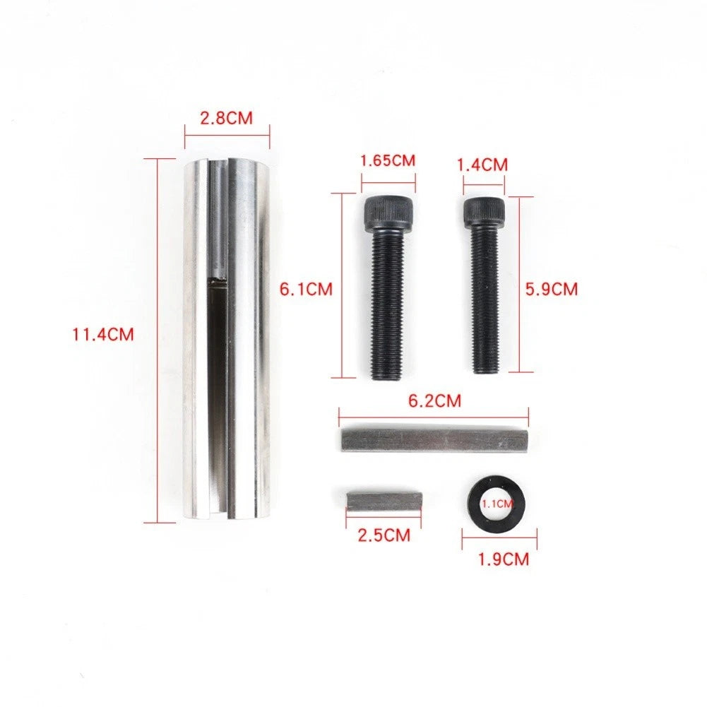 Engine Pulley Crankshaft Sleeve Adapter 1 Inch to 1 1/8 Inch (Fits Various)