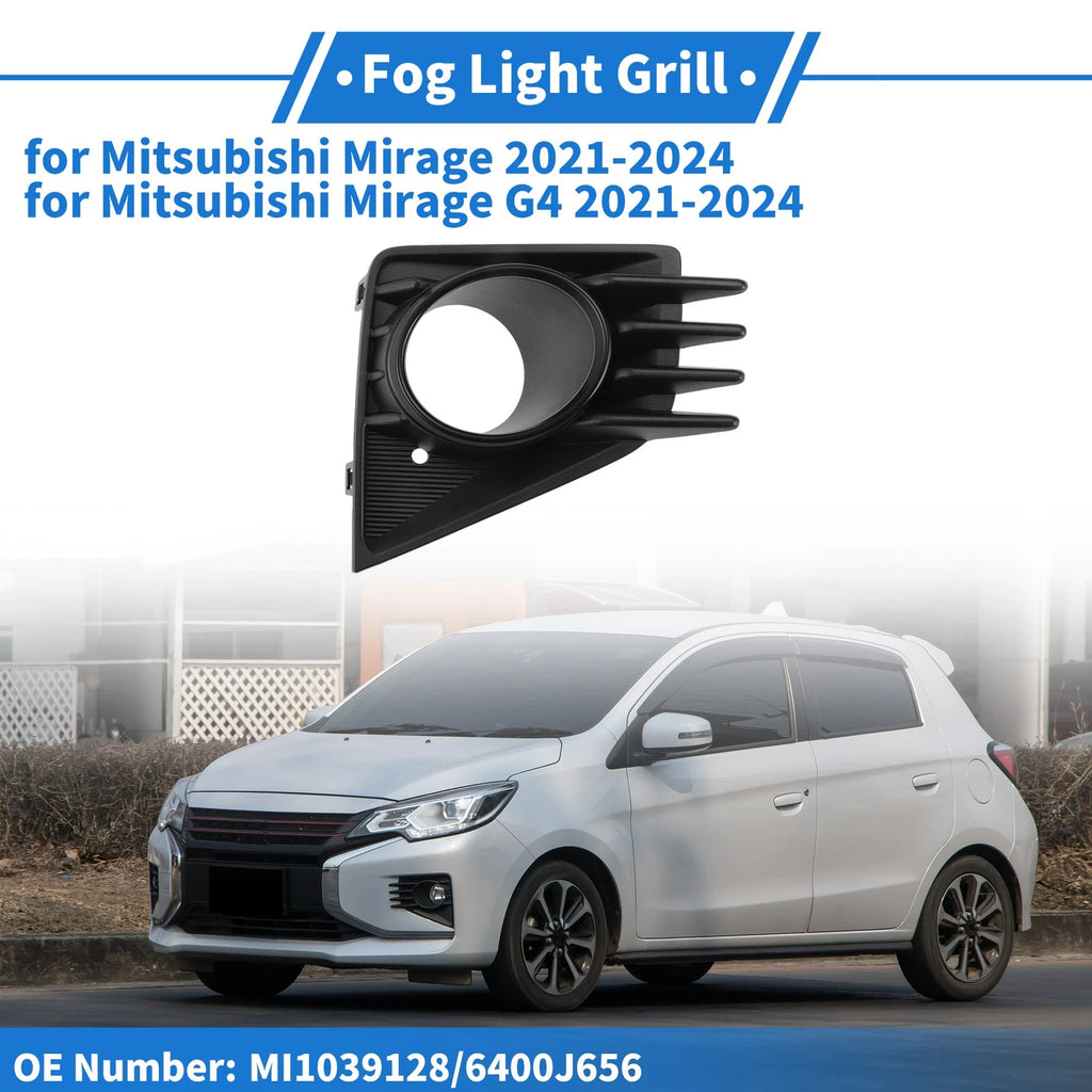 Front Right Fog Light Grill Replacement for Mitsubishi Mirage (2021–2024)