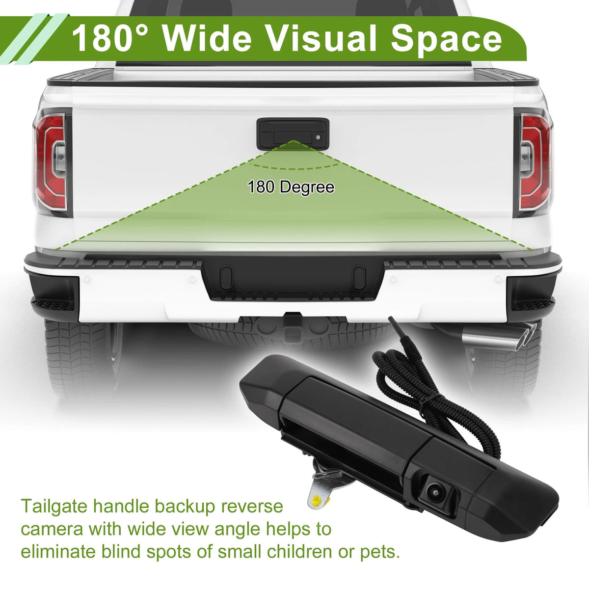 Tailgate Handle with Backup Camera No. 6909004020 for Toyota Tacoma (2005–2015)