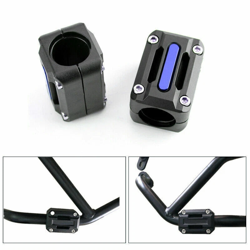 22mm 25mm 28mm Motorcycle Engine Frame Bar Slider Pads for
