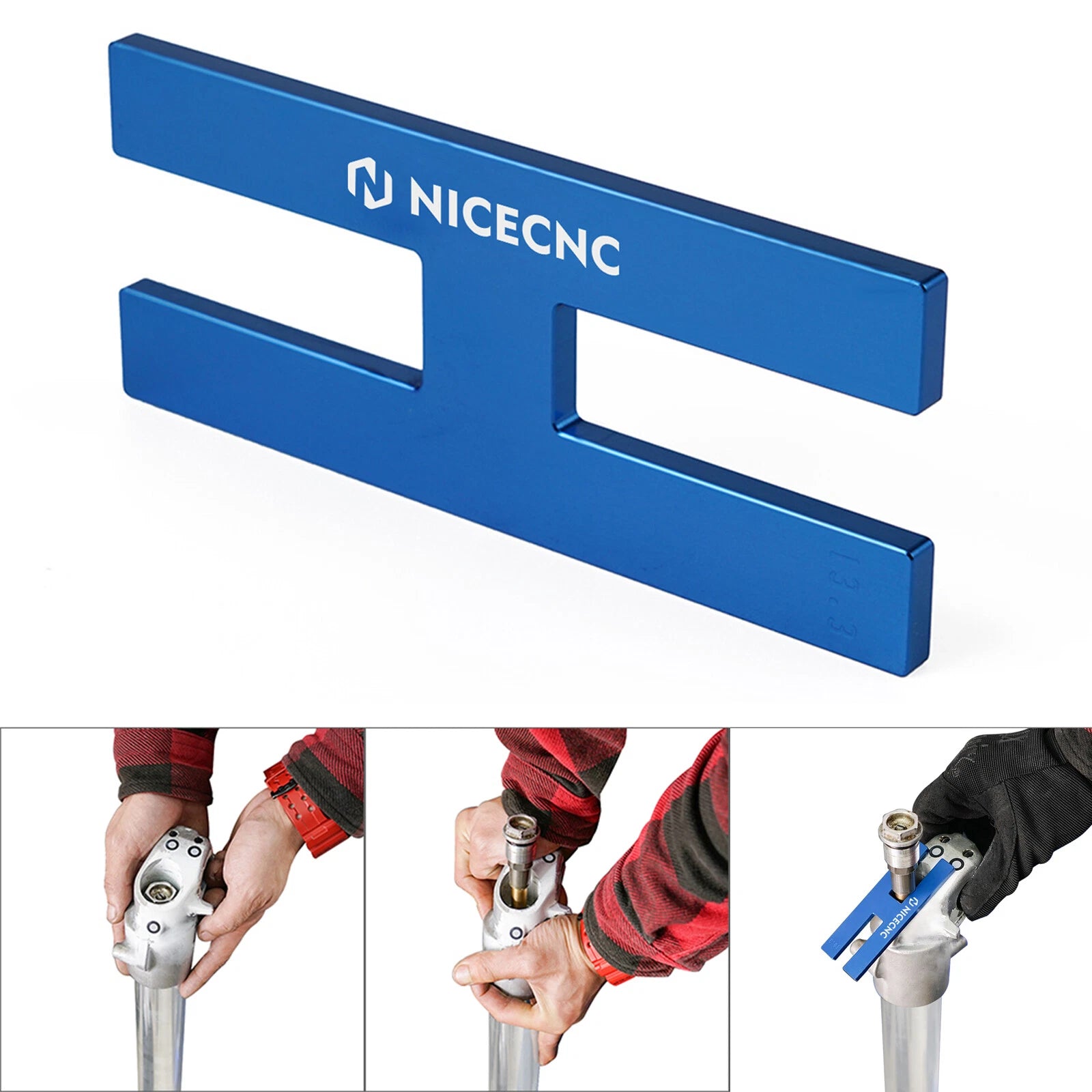 Fork Damper Cartridge Rod Holding Tool for Motorcycle (Universal)