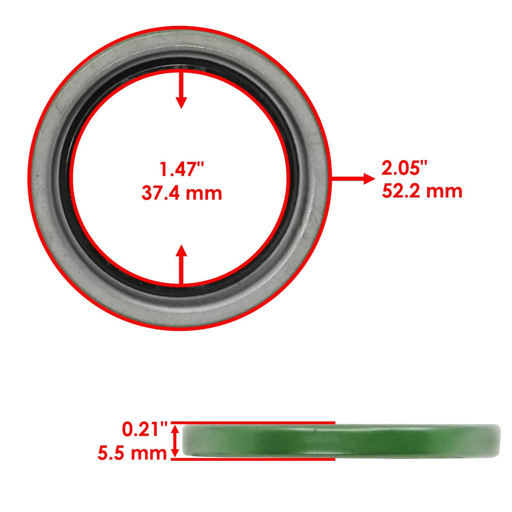 Spindle Seal Replacement for John Deere Z445 Z910 X940 X750 (2001–2010)
