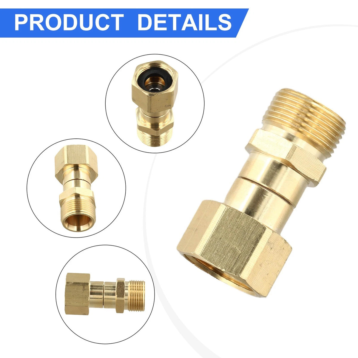 M22 15mm Joint for High Pressure Washer (No Year Range Provided)