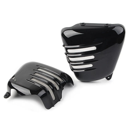 Black Battery Side Cover Panel Cowl For T100 SE Thruxton 900 Scrambler 2001-2015