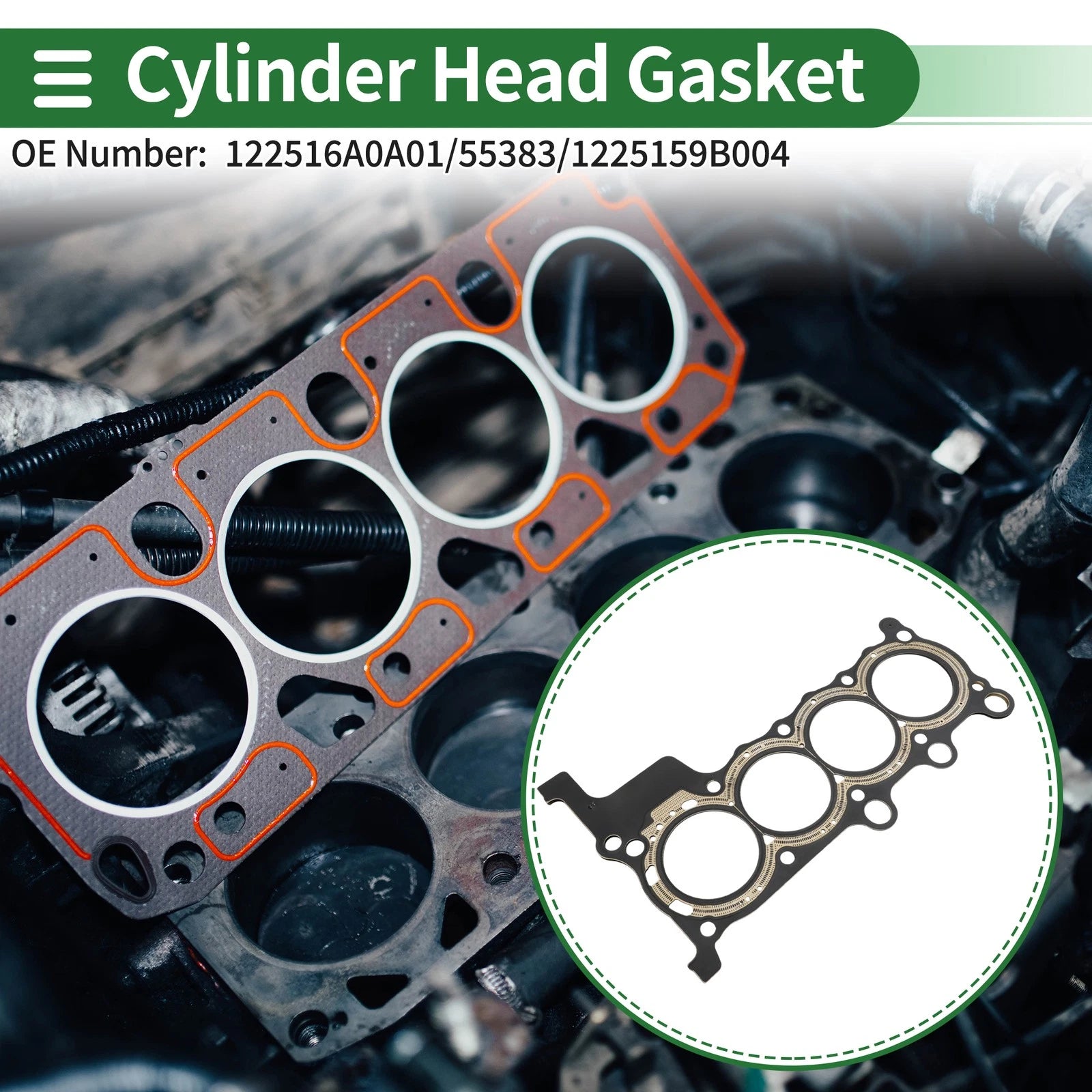 Cylinder Head Gasket Engine Gasket for Honda Accord (2018–2022)