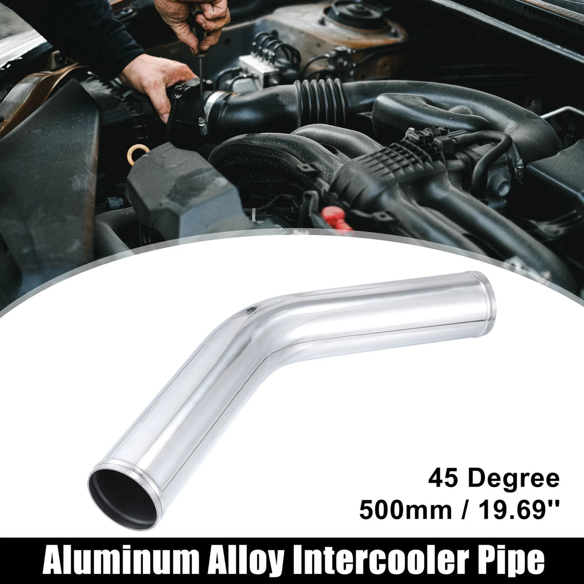 Aluminum Alloy Intake Tube 45 Degree for