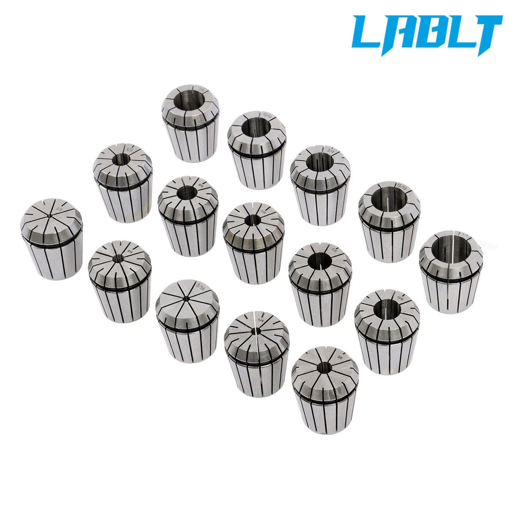 15Pcs ER40 Collet Chuck Set for Milling Machine