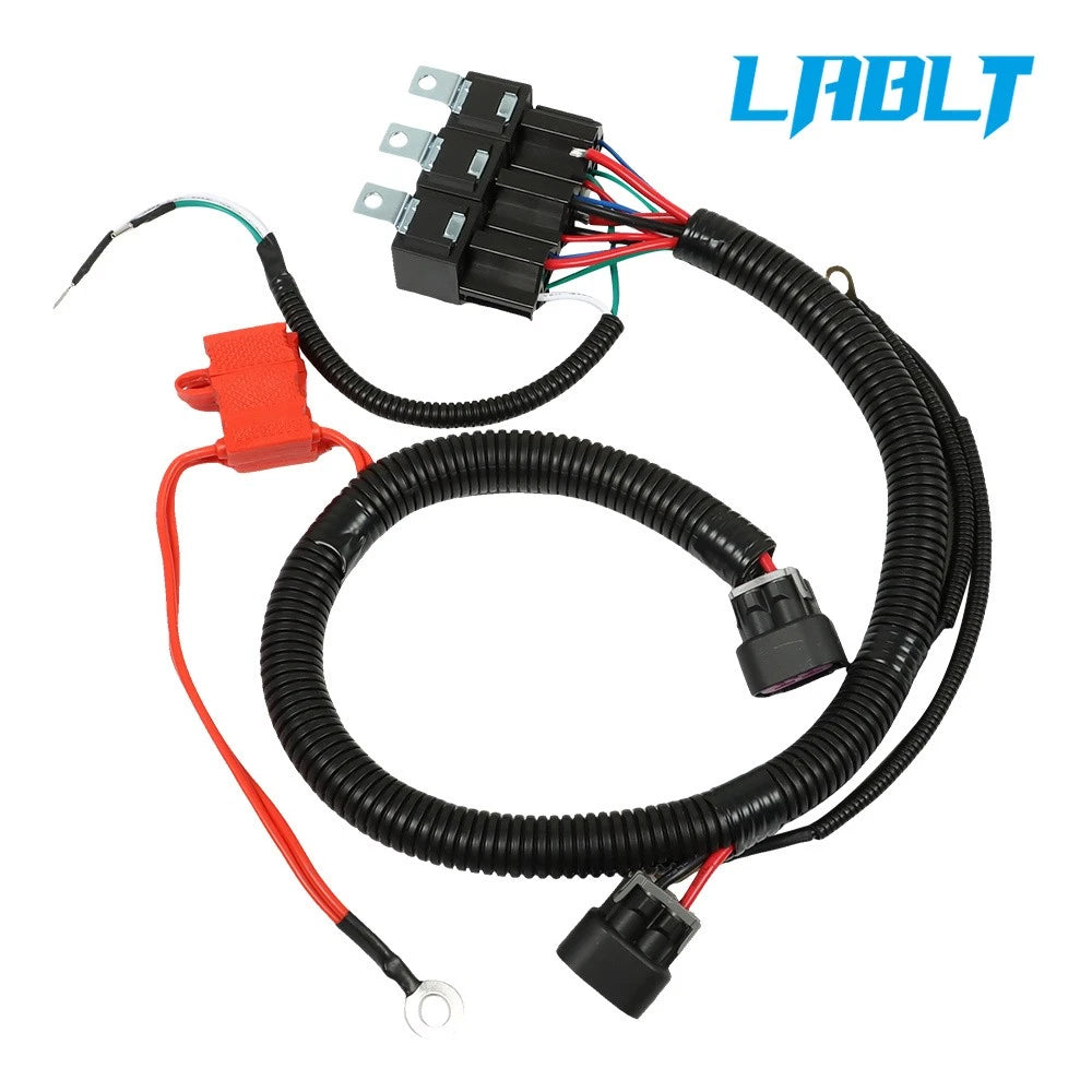 Dual Electric Fan Wiring Harness Kit for Chevy (1999–2006)