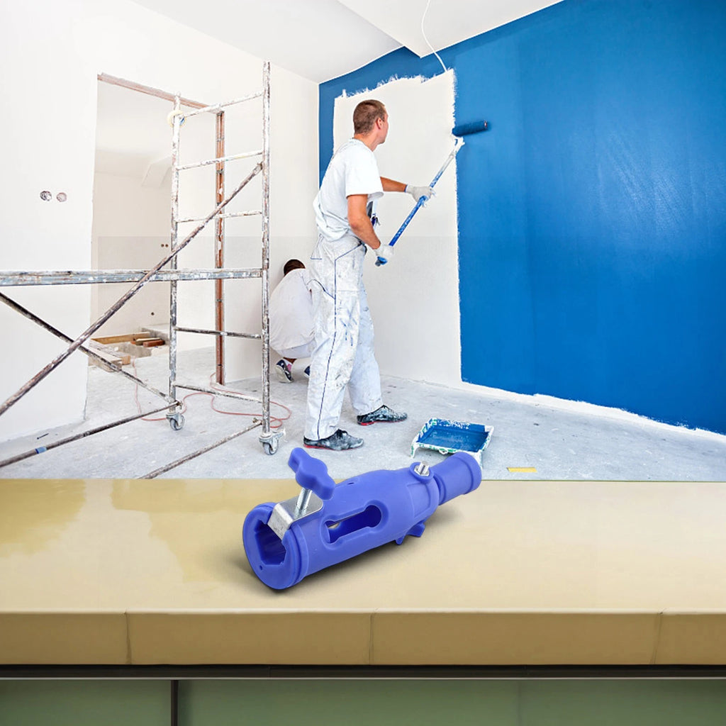Detachable Extension Pole Tool for Efficient DIY Painting