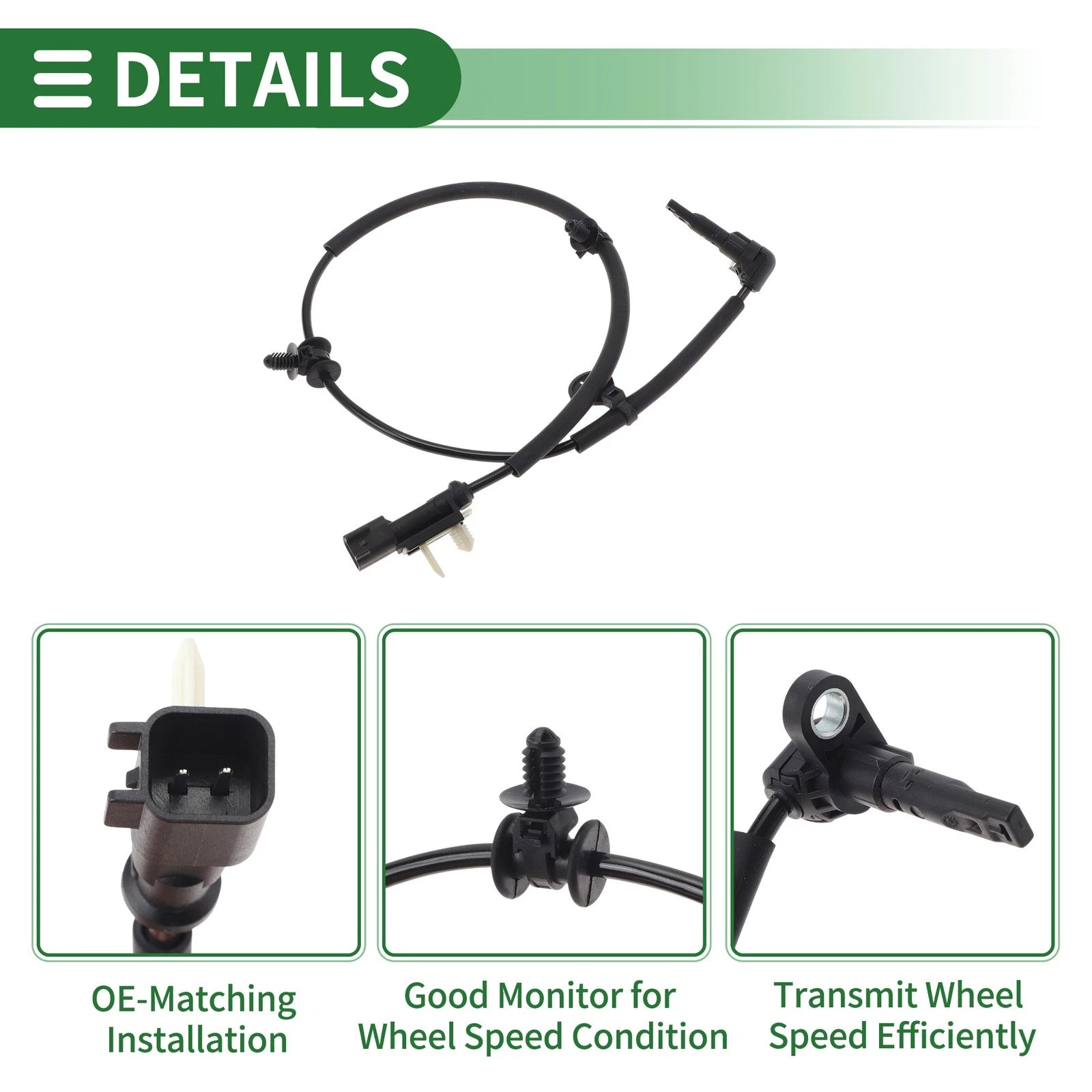 ABS Wheel Speed Sensor No. 23251374 for Buick Envision (2015–2017)