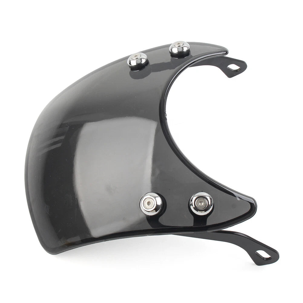 Windshield Wind Deflector for Universal 5-7 Inch Motor Gray