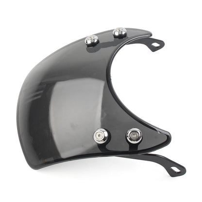 Windshield Wind Deflector for Universal 5-7 Inch Motor Gray