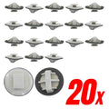 20Pcs Side Skirt Retainer Clips for Mazda