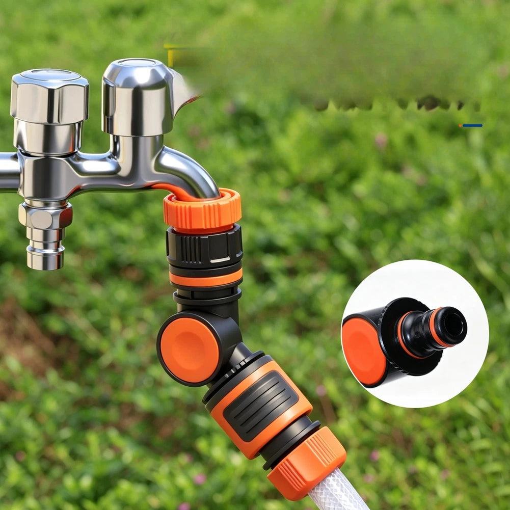 Adjustable Quick Connect Fitting for Water Taps and Washing Machine Inlets