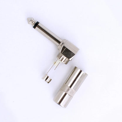 Pack of 4 Right Angle 35mm Audio Connectors for Guitar Cable