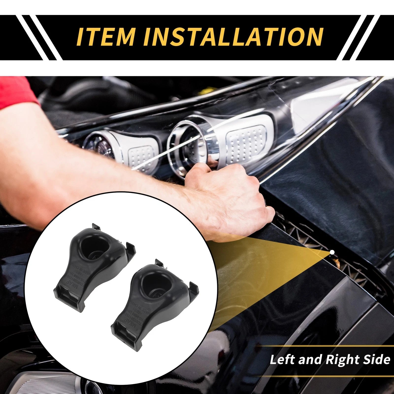 Front Bumper Support Bracket Replacement for Toyota Tacoma (2005–2015)