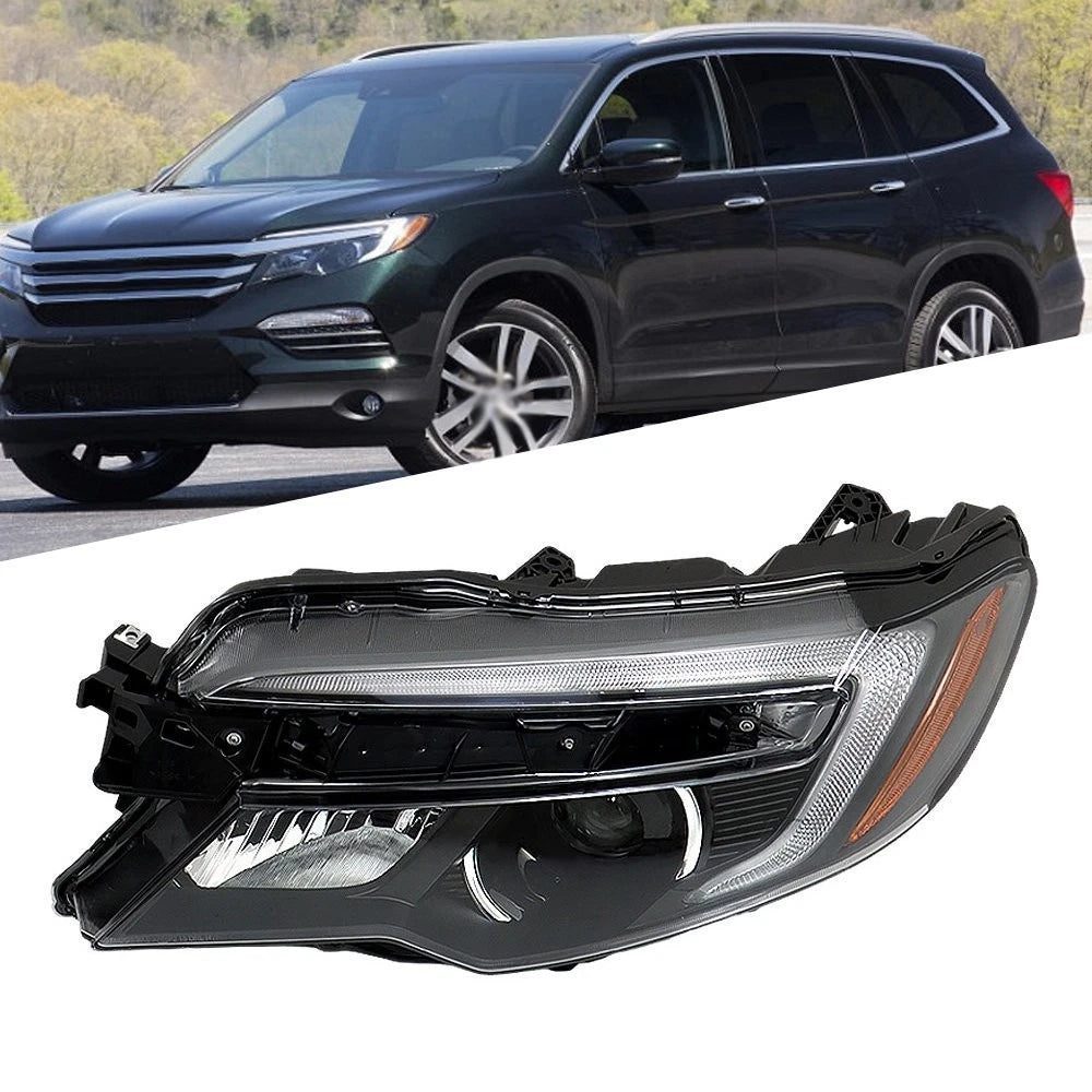 Headlight Assembly for Honda Pilot (2016–2018) & Ridgeline (2017–2020) Halogen Right