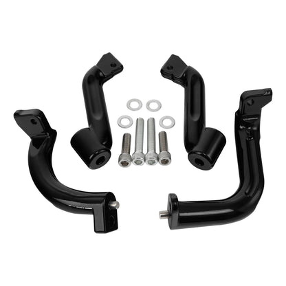 Floorboard Mount Bracket for Harley Street Glide (2017–2023) Black