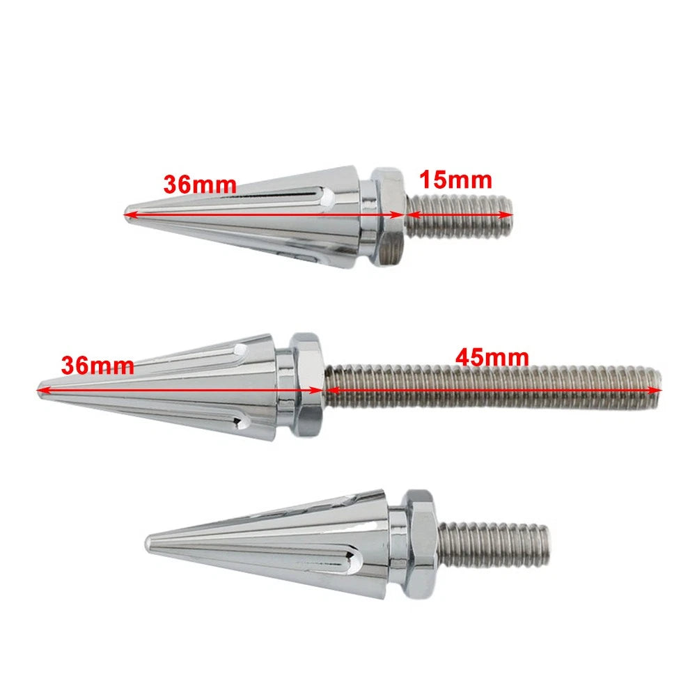 3PCS Windshield Chrome Screw for Harley Electra Glide (2014–2023)