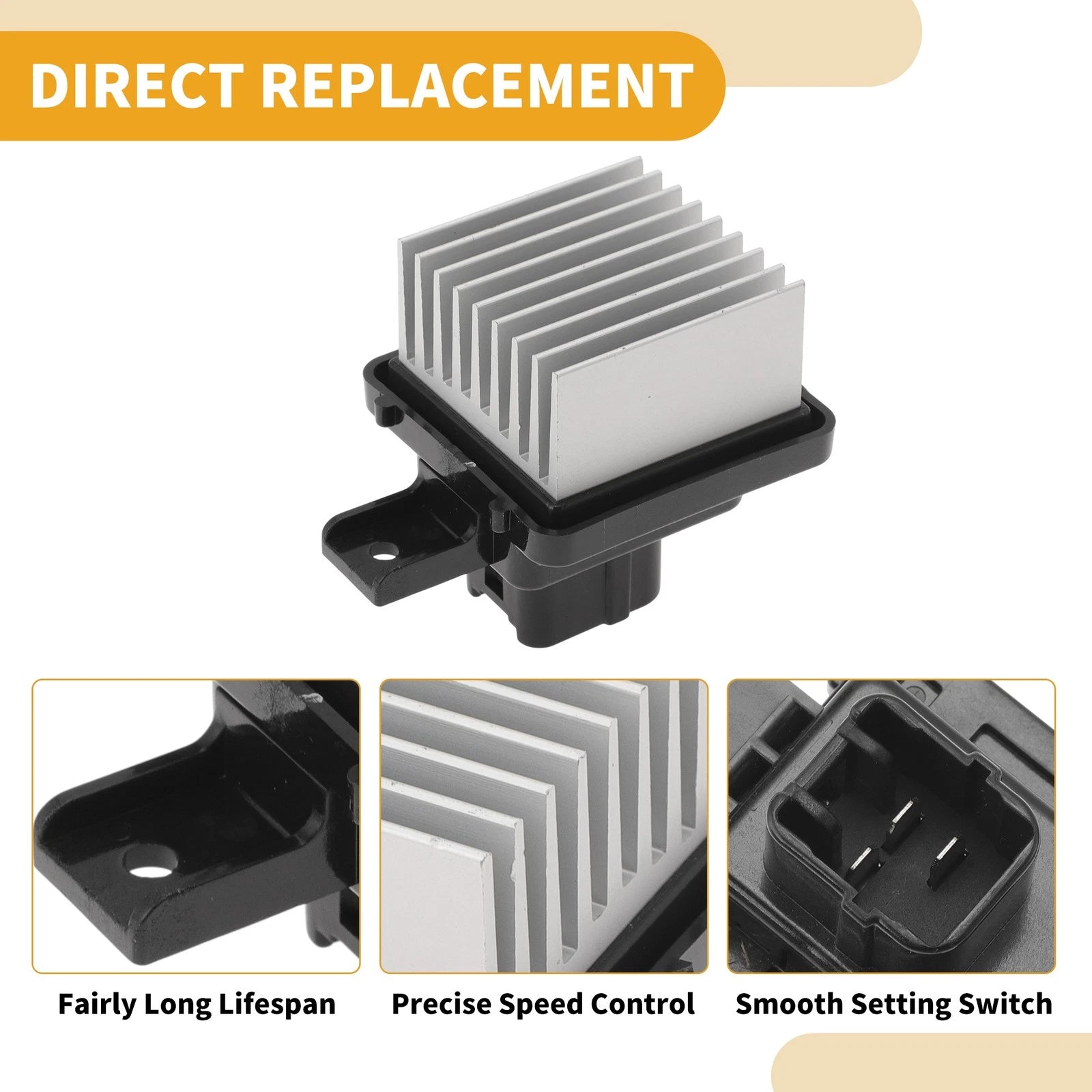 HVAC Blower Motor Resistor Replacement for Mitsubishi Outlander (2008–2016)