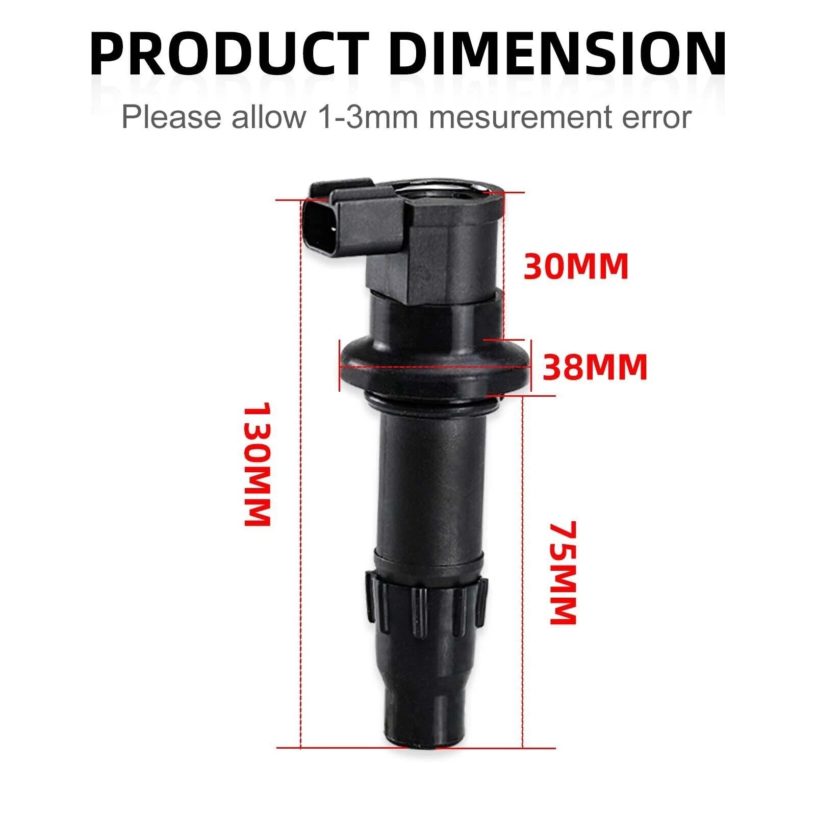 Ignition Coil for Yamaha YZ450F WR450F YFZ450/X (2003–2023) 5TA-82310-10-00 5TA-82310-00-00