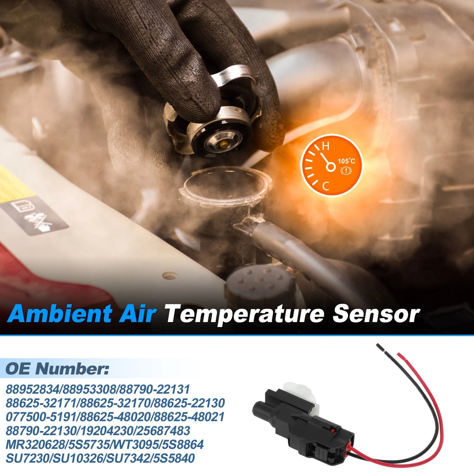 Ambient Air Temperature Sensor Replacement for Toyota Hilux (2011–2020)