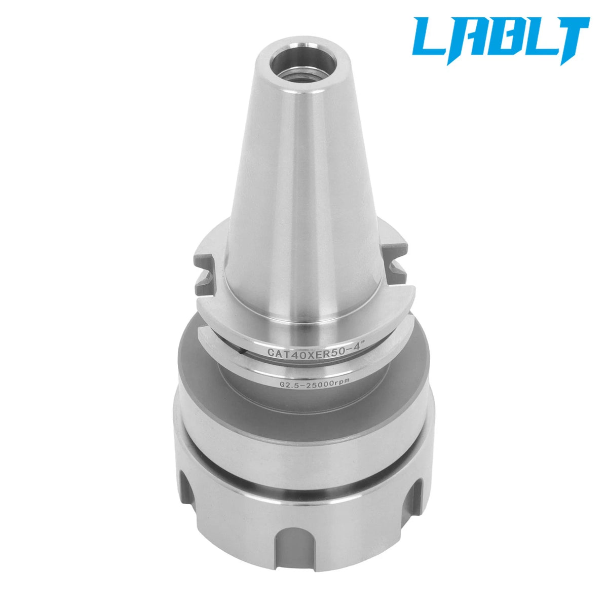 4" Precision Collet Chuck for LABLT CAT40 ER50 (G2.5, 10,000 RPM)