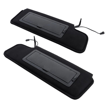 Sun Visor Pair with LED Light for Chevy Corvette C4 (1984–1996)
