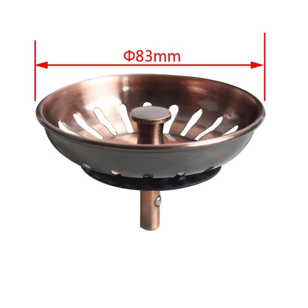 Drain Stopper for Kitchen Sink (Stainless Steel)